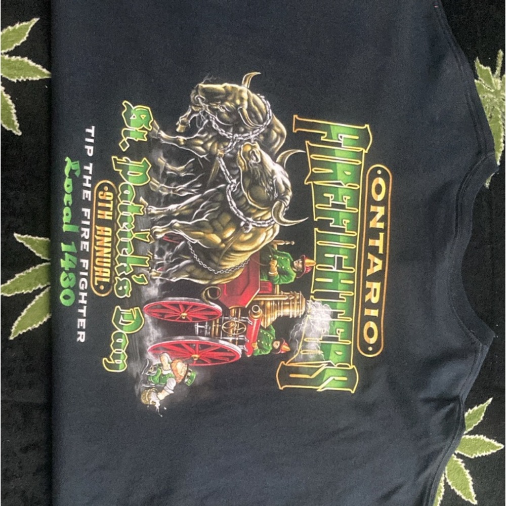 Ontario Firefighters bull Shirt